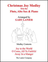 Christmas Joy Medley for Flute, Alto Sax & Piano P.O.D. cover